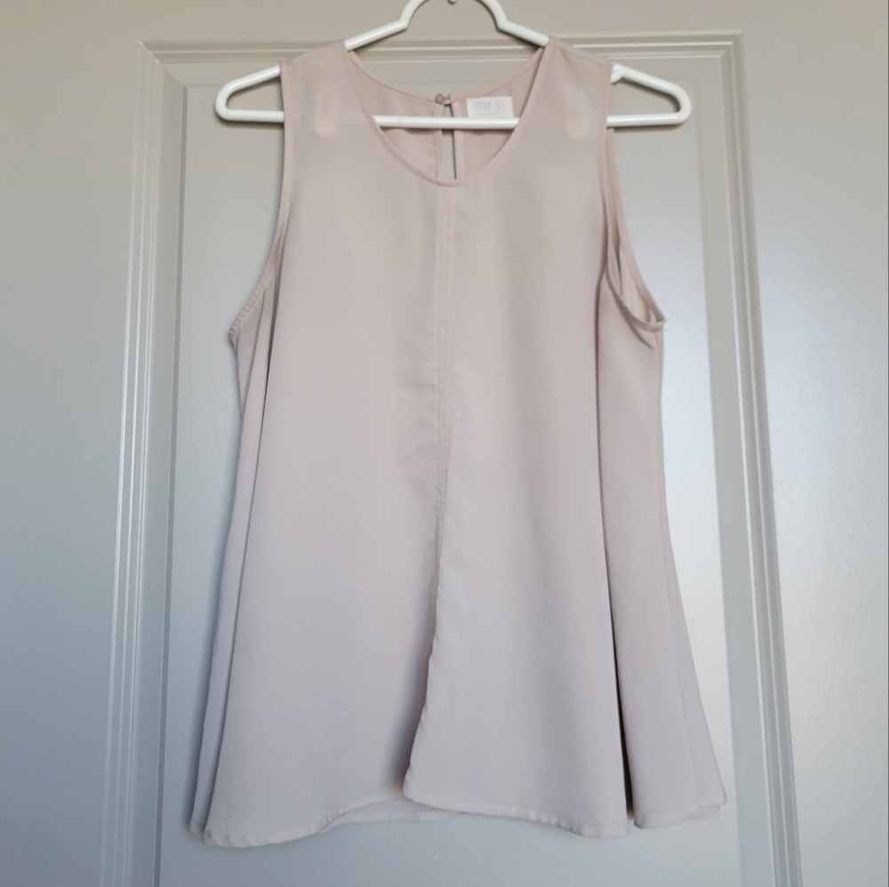 (2/$16) Flowy Tan Tank Top